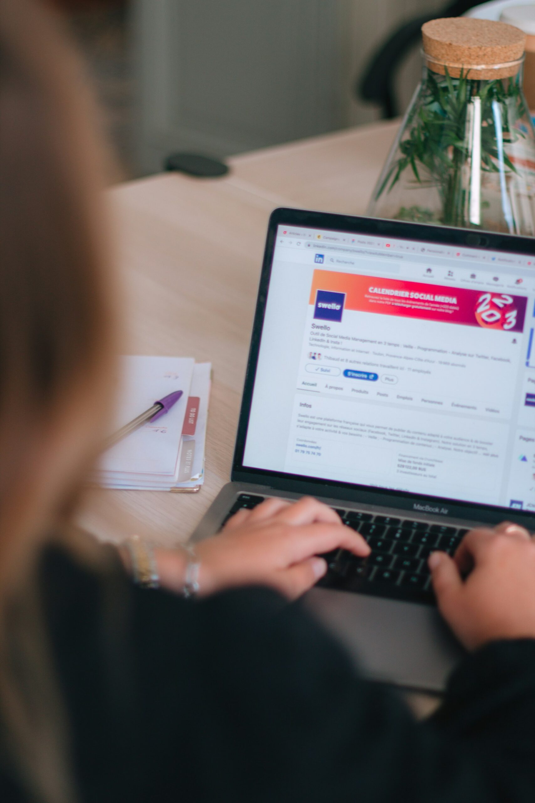 LinkedIn marketing strategy for targeting B2B professionals